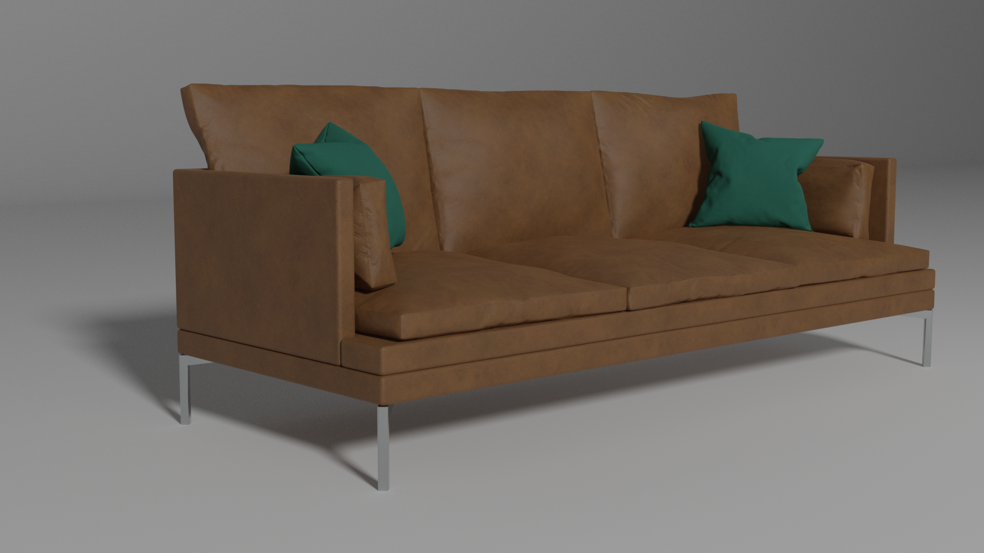 blender - Zanotta Williams Sofa - Leather