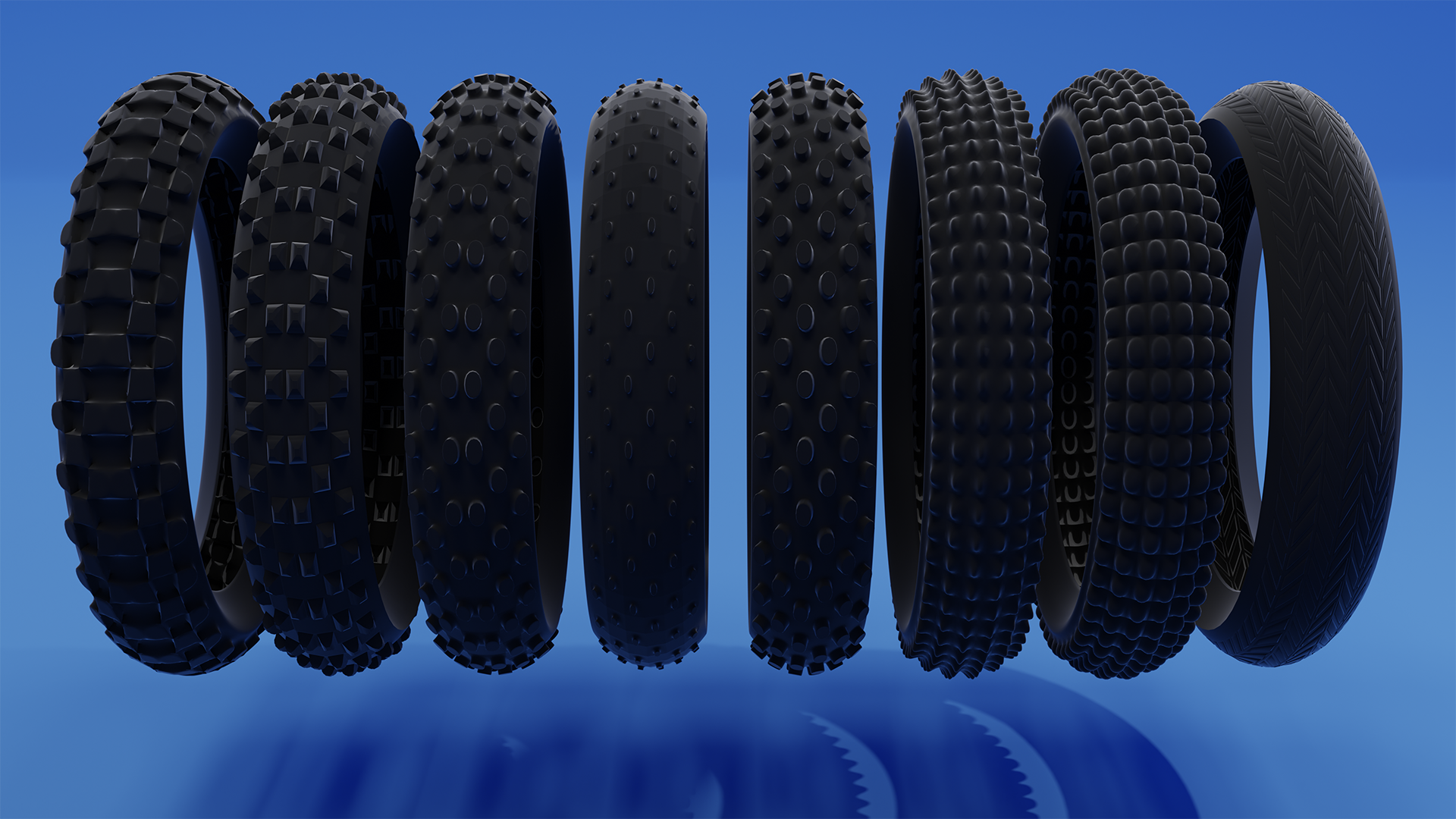 blender - Motorcycle Tires