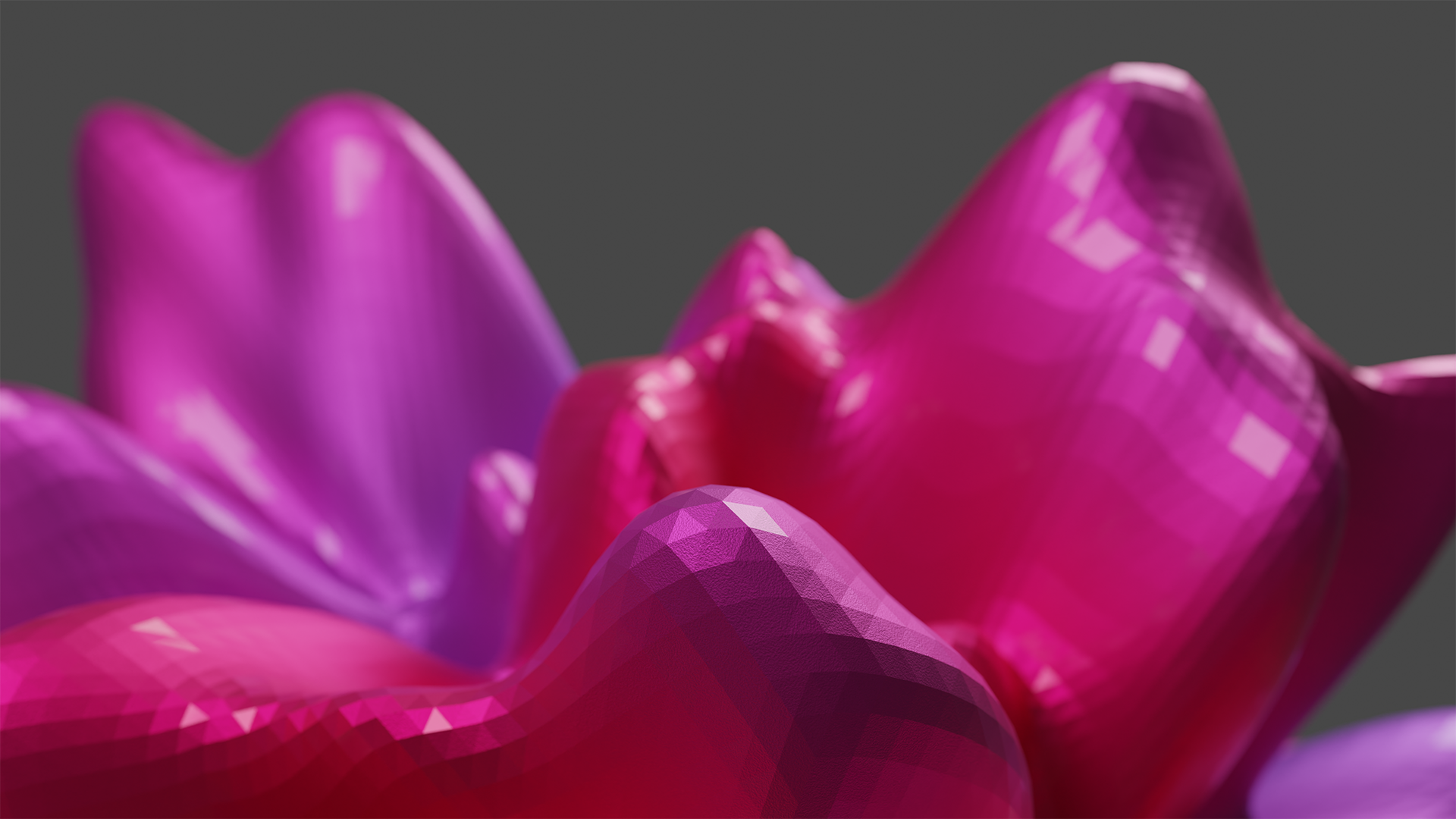 Blender - Polymorphic Flower - Geometry Nodes