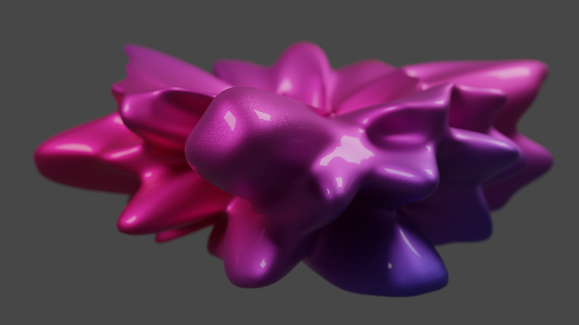 Blender - Polymorphic Flower - Geometry Nodes
