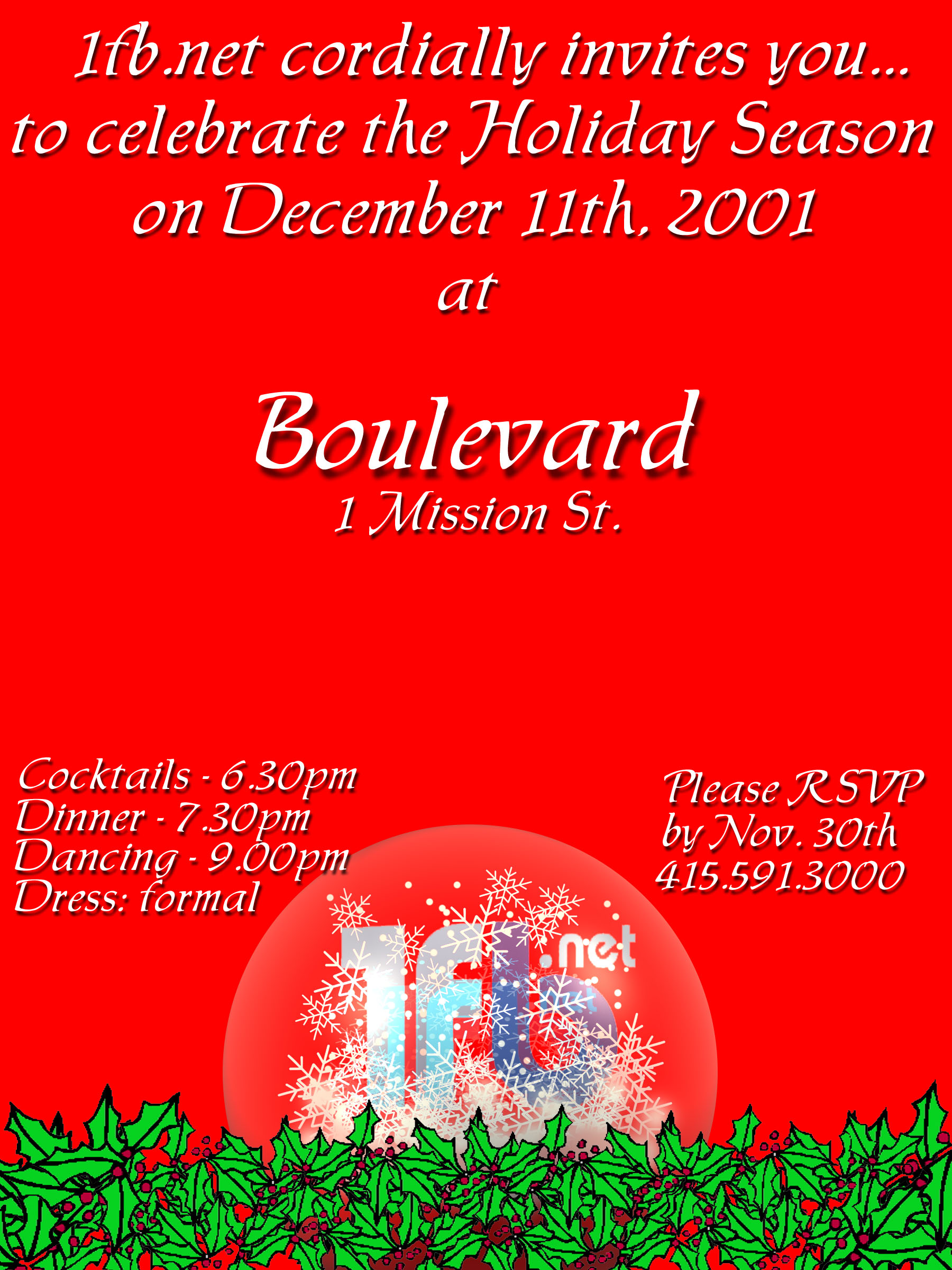 party flyer