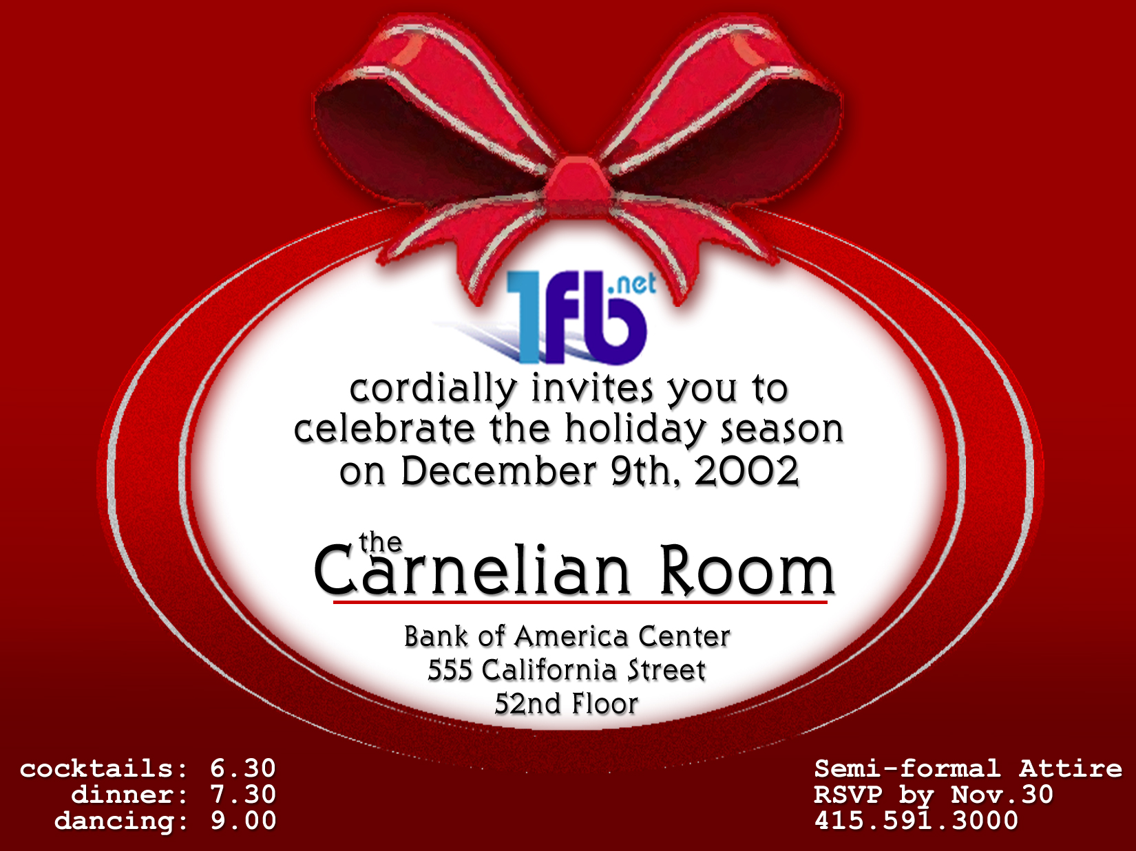 party flyer