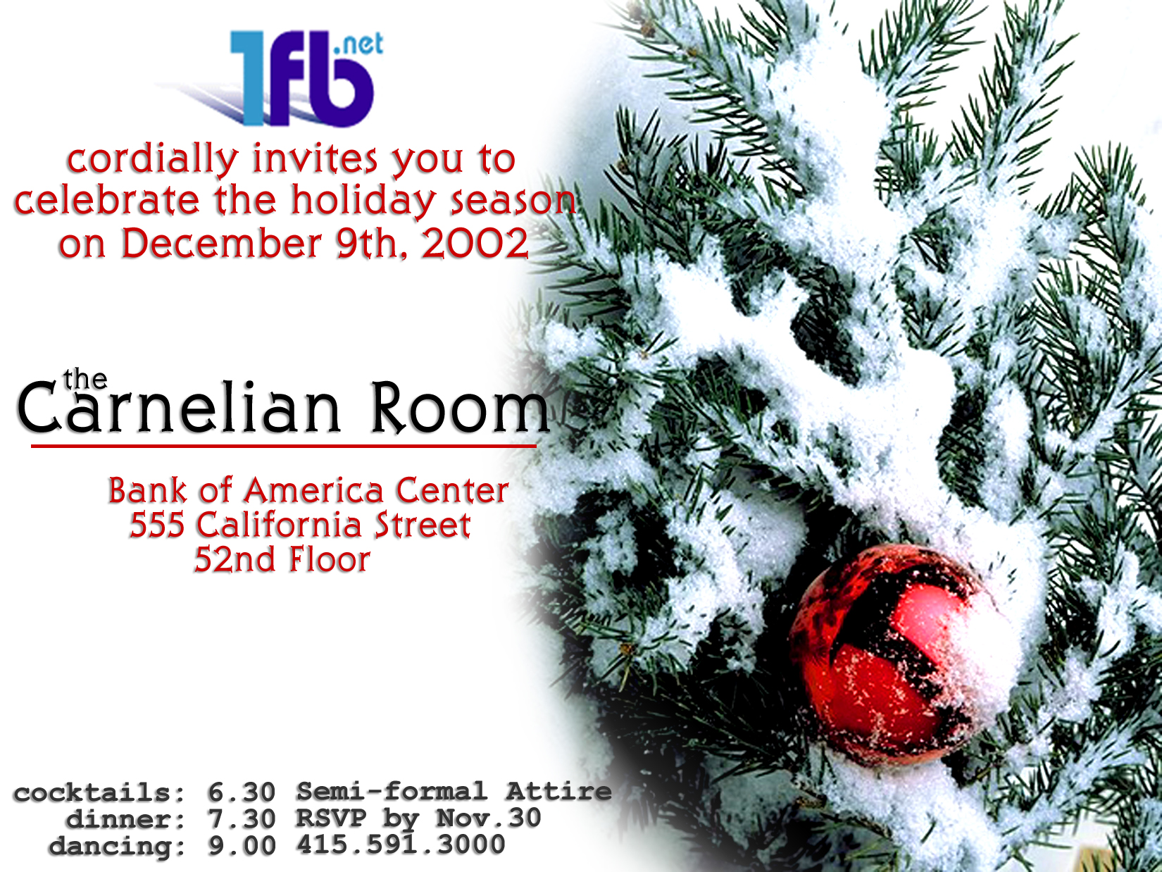 party flyer