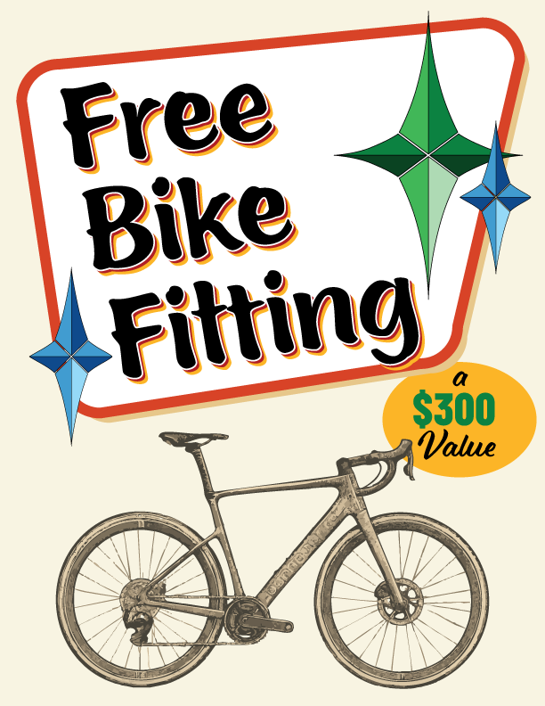 Sports Basement Free Bike Fitting