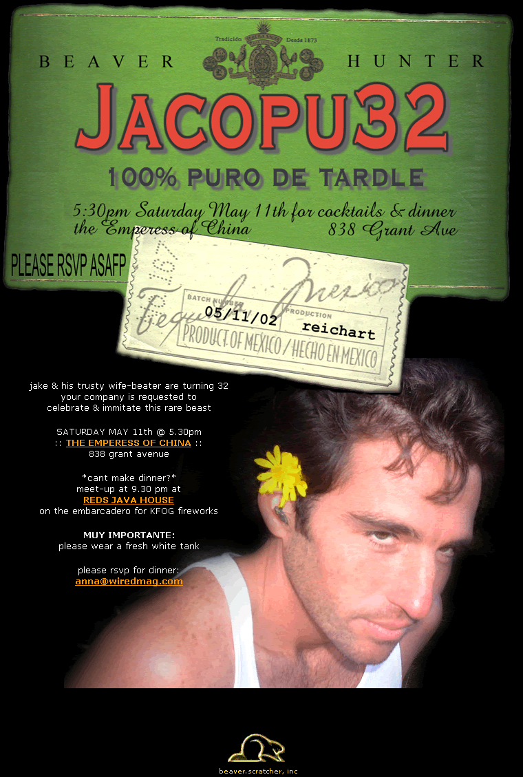 party flyer