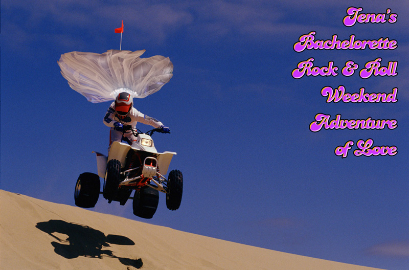 bachelorette party flyer