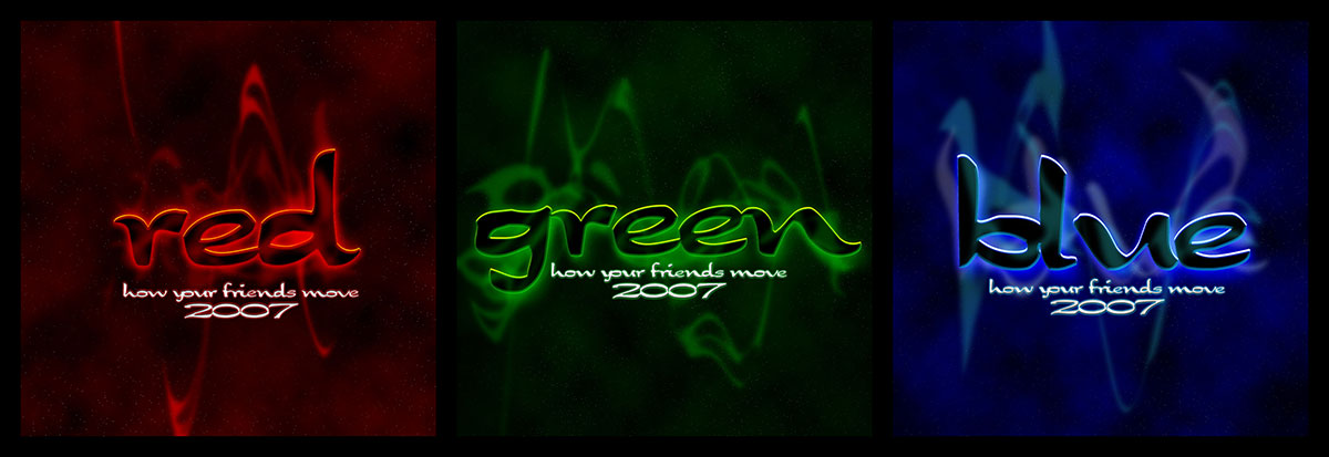 liner notes - how your friends move 2007 - triptych