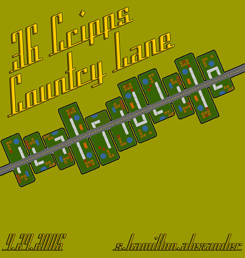 liner notes - country lane - front