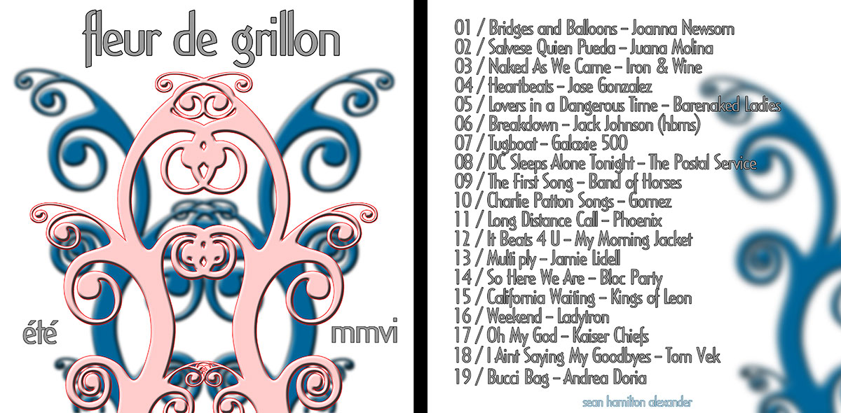 liner notes - fleur de grillon