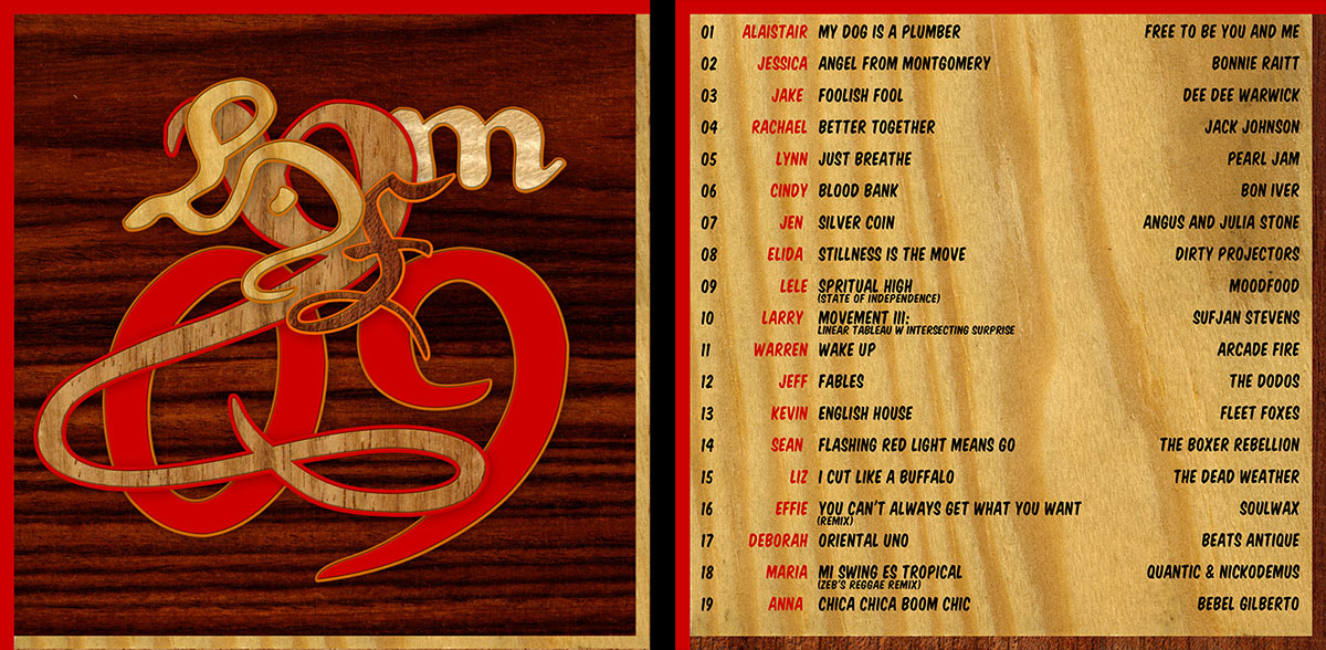 liner notes - how your friends move 2009